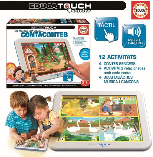 Educa Touch Junior Contacontes, en català, Multicolor (16205)