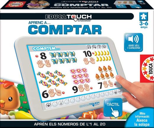 Educa Touch-Junior Aprenc a. Comptar Juego Educativo para Niños, multicolor (15679) - Català