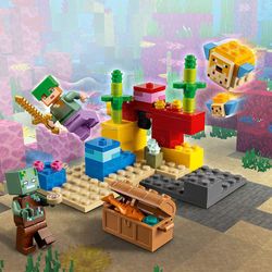 El Arrecife De Coral Minecraft Lego