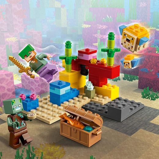 El Arrecife De Coral Minecraft Lego