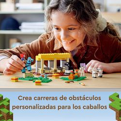 El Establo De Los Caballos Minecraft Lego
