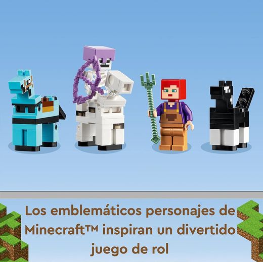 El Establo De Los Caballos Minecraft Lego