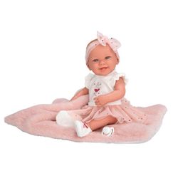ELEGANCE 42 CM ZOE BAILARINA ROSA C/COJIN  VINILO