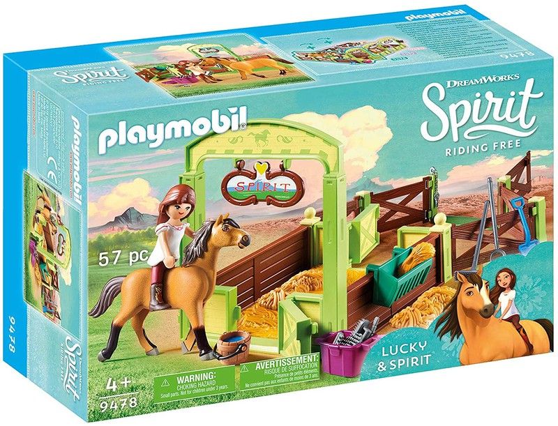 Lucky Playmobil La Casa De Spirit Playmobil Establo Lucky Y Spirit