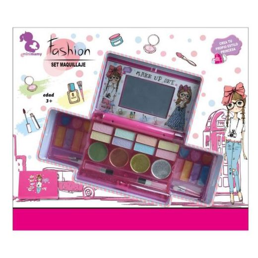 Trousse de maquillage avec 2 étages