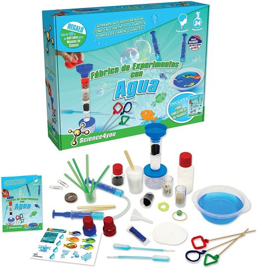 Fábrica experimentos con agua