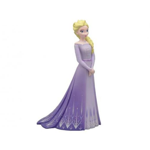 Figura Elsa Vestido Purpura Frozen Ii