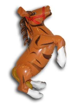Figura hinchable caballo 45 cm.