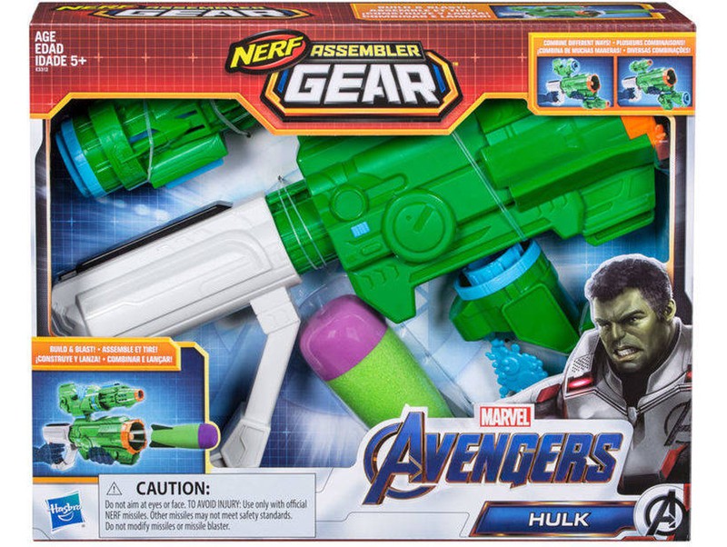 Increíble Dirección excitación Pistola Nerf Hulk Assembler Gear — DonDino juguetes