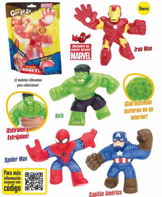 Marvel Heroes Goo Jit Zu-figuur