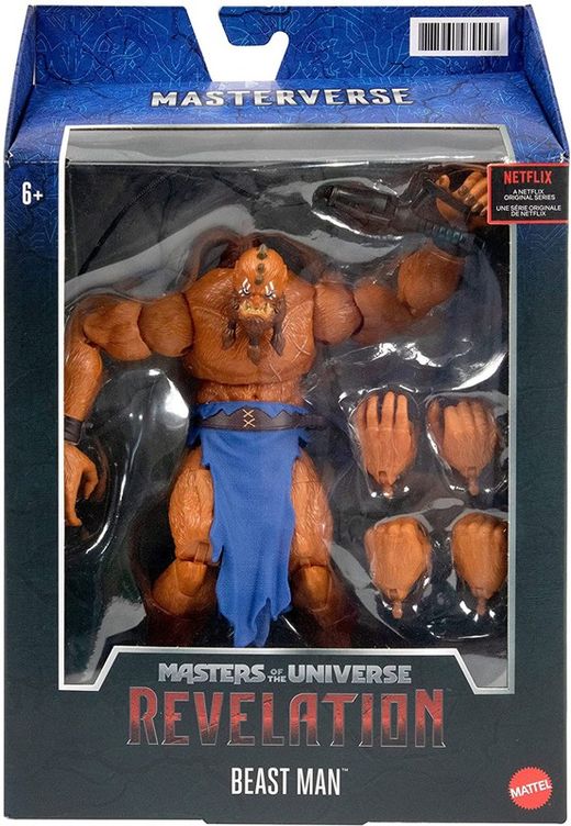 Figurines assorties des maîtres de l'univers