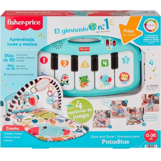 FISHER PRICE ALFOMBRA C/PIANO LUCES Y SONIDOS