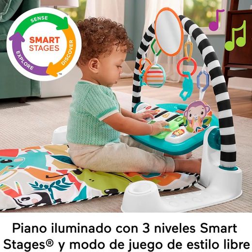 FISHER PRICE ALFOMBRA C/PIANO LUCES Y SONIDOS