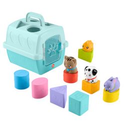 FISHER PRICE PORTA MASCOTAS CON BLOQUES
