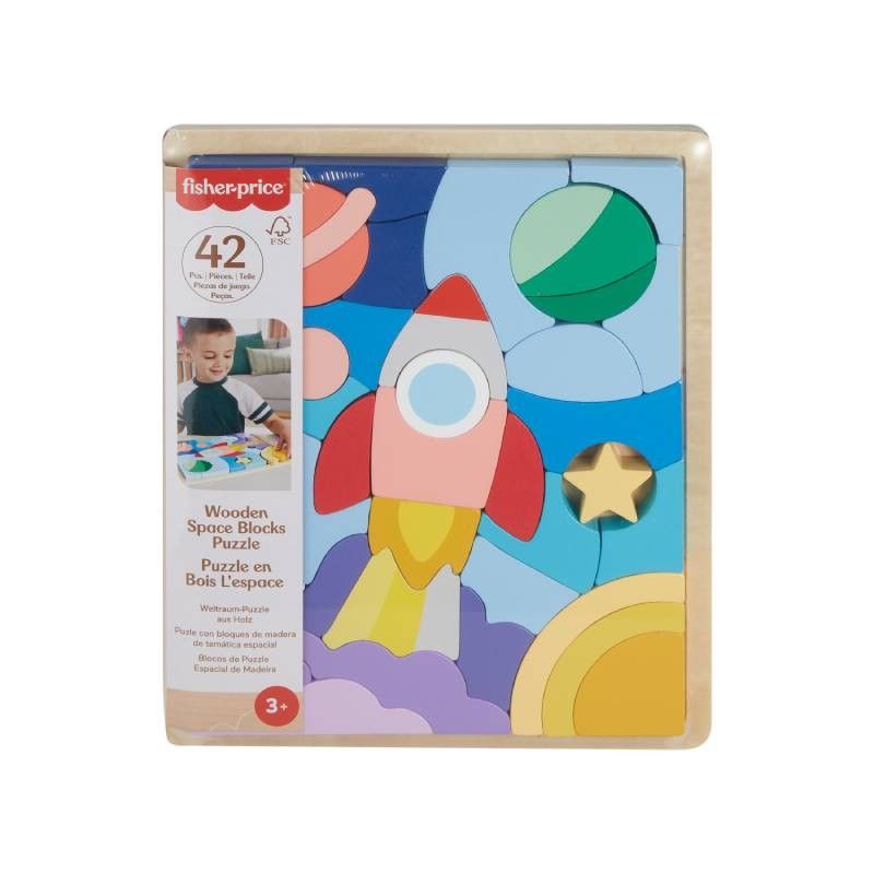 FISHER PRICE PUZZLE ENCAJABLES MADERA