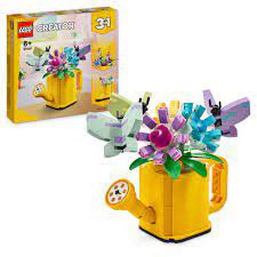 *FLORES EN REGADERA LEGO.