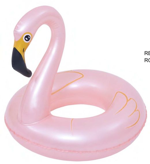 Flotador Flamingo Rosa-Oro 55