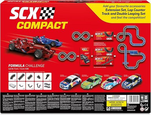 FORMULA RACE TO WIN COMPACT SET SCALEXTRIC