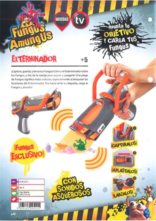 Exterminateur de champignon amungus