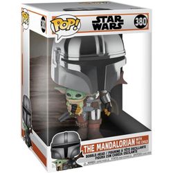 Funko Pop The Mandalorian Mando volando con Jet