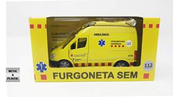 Ambulancia Furgon  Sem 15,5X8X6 Cm.