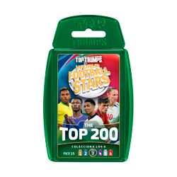 FUTBOL MUNDIAL-TOP 200-SET TRADING CARDS- VERDE