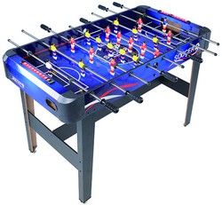 Foosballbord med ben 121x69x79 cm