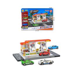 GASOLINERA C/4 COCHES 27 PZAS