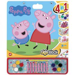Giga Block 4 En 1 Peppa Pig