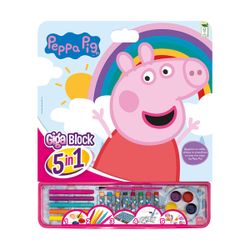 GIGA BLOCK  5 EN 1  PEPPA PIG