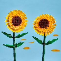 *GIRASOLES LEGO.