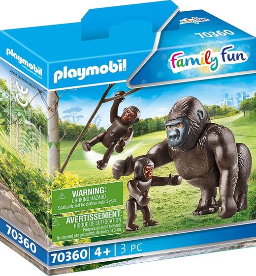 Gorilla mit Babys