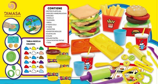 HAMBURGUESERIA PLASTILINA