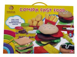 Hambúrguer de Plasticina