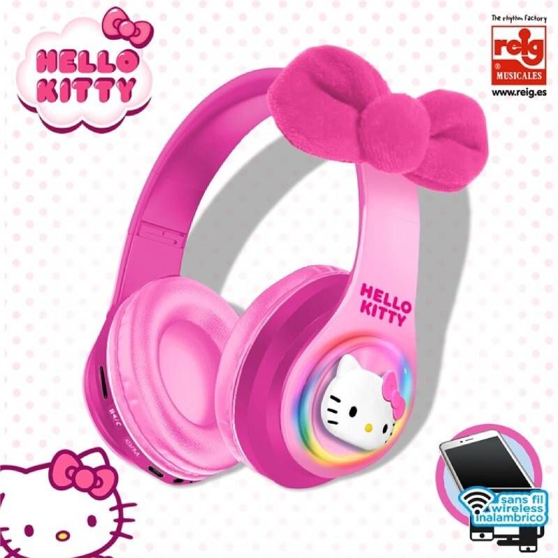 HEAD PHONES HELLO KITTY
