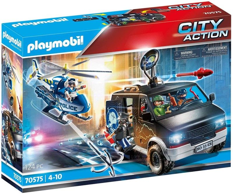 PLAYMOBIL Inseguimento della polizia in acqua