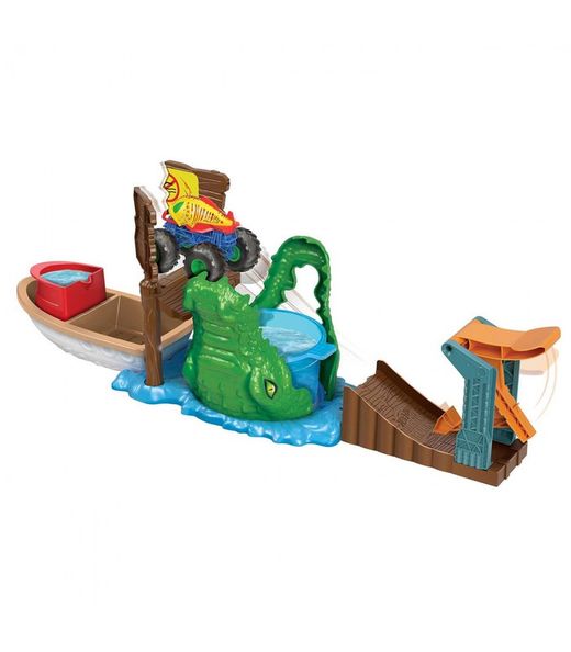 Hot Wheels Monster Trucks Color Shifters Cocodrilo