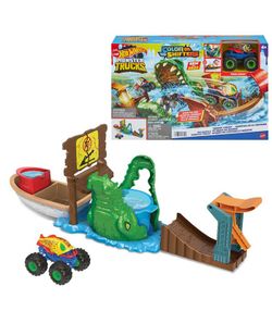 Hot Wheels Monster Trucks Color Shifters Cocodrilo