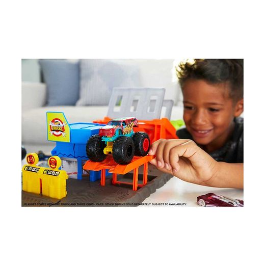 Hot Wheels Monster Trucks Gasolinera