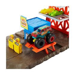 Hot Wheels Monster Trucks Gasolinera