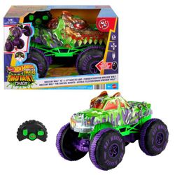 HOT WHEELS MONSTER TRUCKS R/C WRECKIN' WOLF
