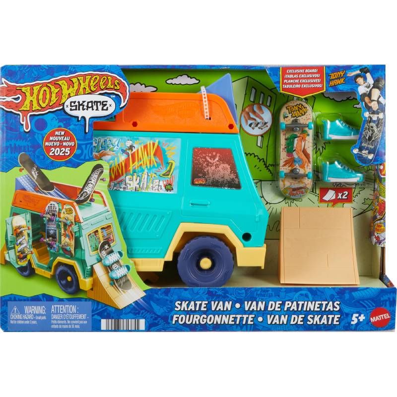 HOT WHEELS SKATE FURGONETA PLAYSET