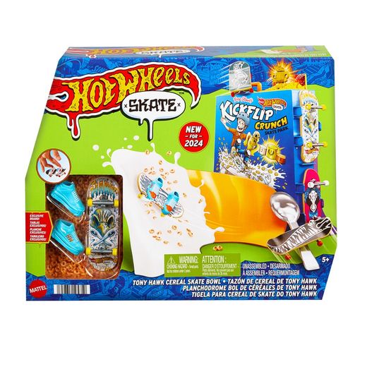 Hot Wheels Skate Tony Hawk Bol de cereales