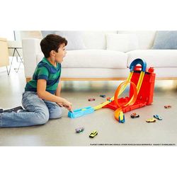 HOT WHEELS TRACK BUILDER CAJA LATA DE GASOLINA