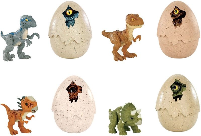 Huevos sorpresa jurassic world — DonDino juguetes