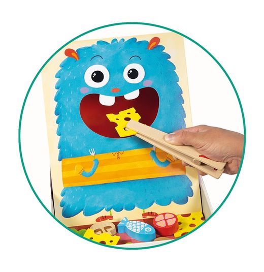 JUEGO MADERA HUNGRY MONSTER.