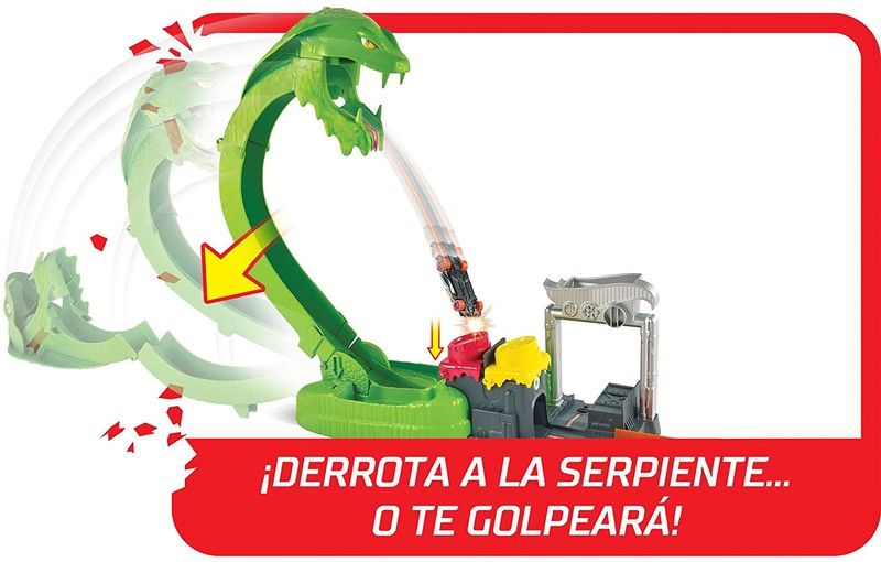 Snake Hotwheels Serpiente Serpiente Slime Hot Wheels Hw Cobra
