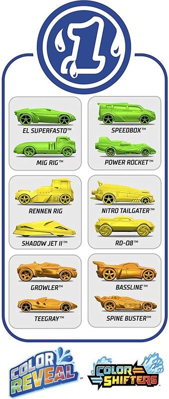 Hw Color Reveal 2 Surtidos