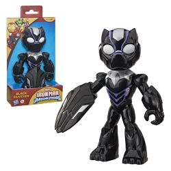 IRON MAN&HIS AWESONE FR. MEGA FIGURA BLACK PANTHER