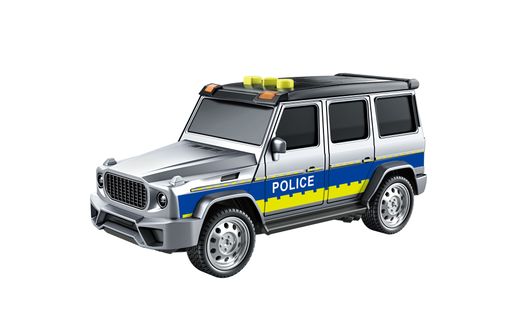 JEEP POLICIA 1:32 LUZ Y SONIDO